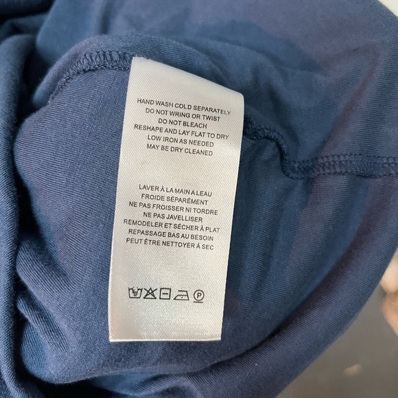 Free People Blue Sheath Mini Dress Sleeveless - Picture 4 of 6